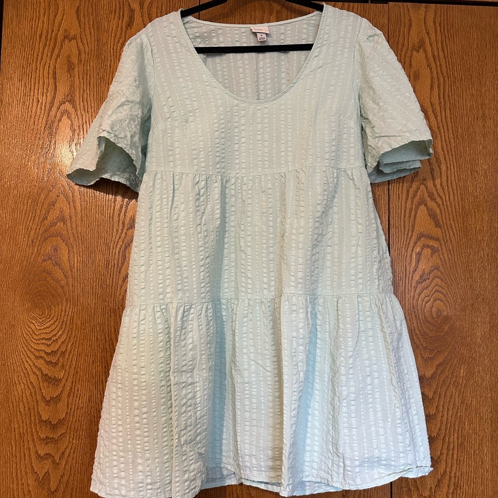 A New Day Mint Green Mini Dress